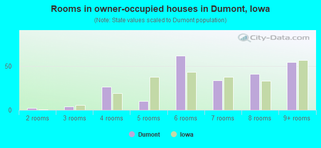 Rooms in owner-occupied houses in Dumont, Iowa