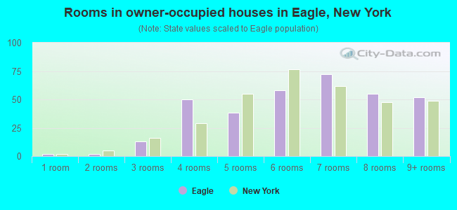 Rooms in owner-occupied houses in Eagle, New York