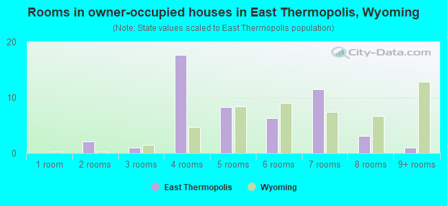 Rooms in owner-occupied houses in East Thermopolis, Wyoming