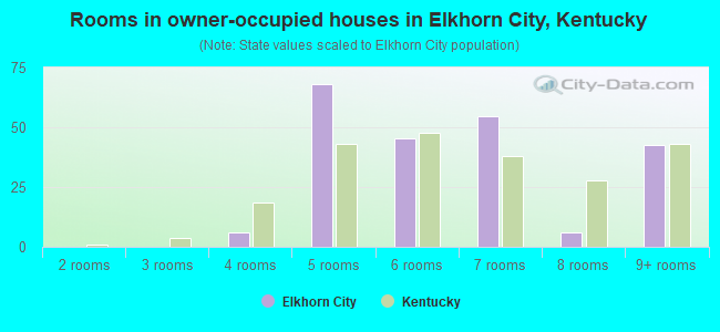 Rooms in owner-occupied houses in Elkhorn City, Kentucky