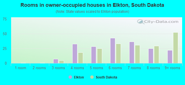 Rooms in owner-occupied houses in Elkton, South Dakota