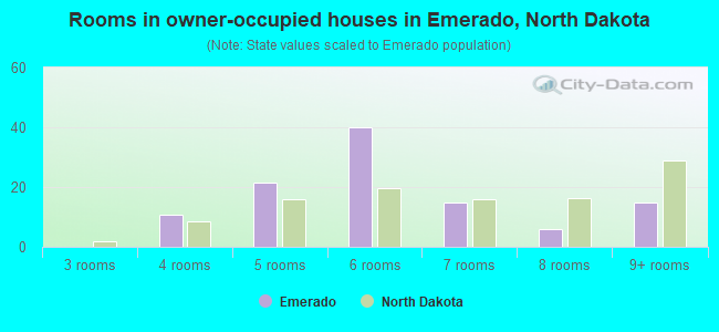 Rooms in owner-occupied houses in Emerado, North Dakota