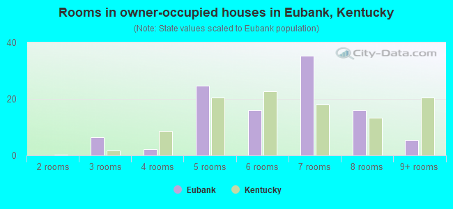 Rooms in owner-occupied houses in Eubank, Kentucky