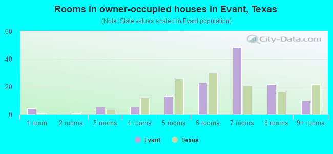 Rooms in owner-occupied houses in Evant, Texas