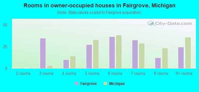 Rooms in owner-occupied houses in Fairgrove, Michigan