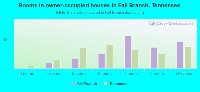 Rooms in owner-occupied houses in Fall Branch, Tennessee