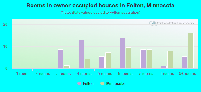 Rooms in owner-occupied houses in Felton, Minnesota