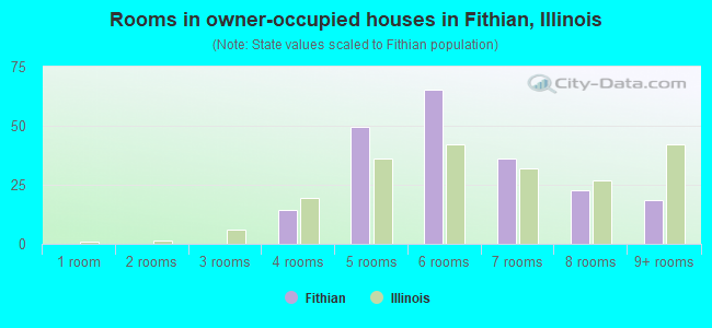 Rooms in owner-occupied houses in Fithian, Illinois