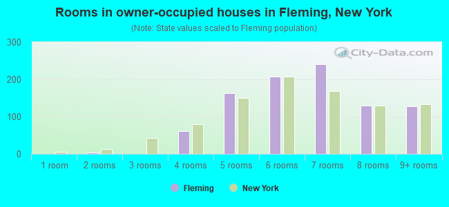 Rooms in owner-occupied houses in Fleming, New York