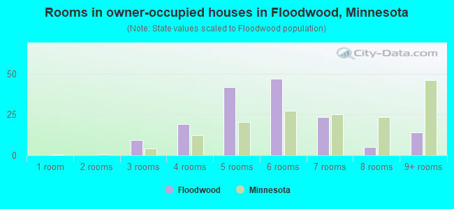 Rooms in owner-occupied houses in Floodwood, Minnesota