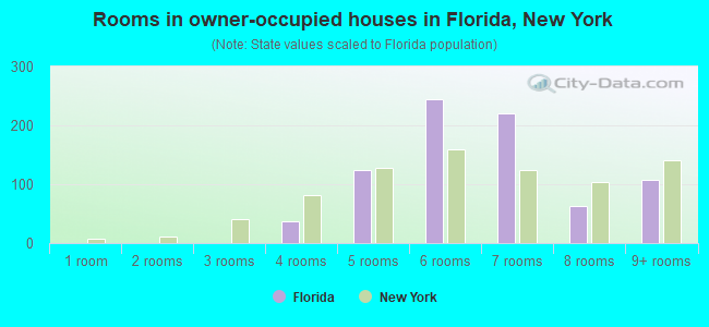 Rooms in owner-occupied houses in Florida, New York
