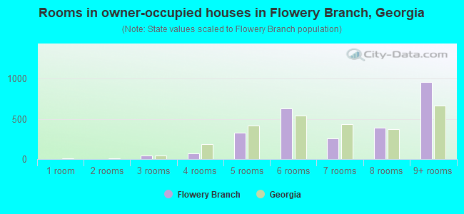 Rooms in owner-occupied houses in Flowery Branch, Georgia