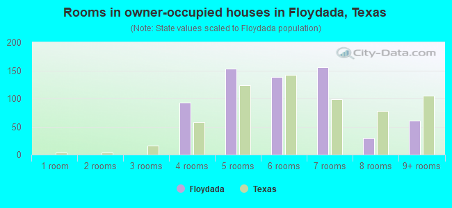 Rooms in owner-occupied houses in Floydada, Texas