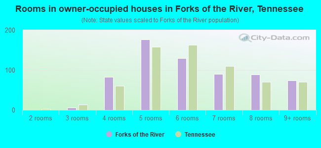 Rooms in owner-occupied houses in Forks of the River, Tennessee