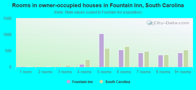 Rooms in owner-occupied houses in Fountain Inn, South Carolina