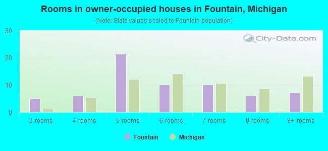 Rooms in owner-occupied houses in Fountain, Michigan