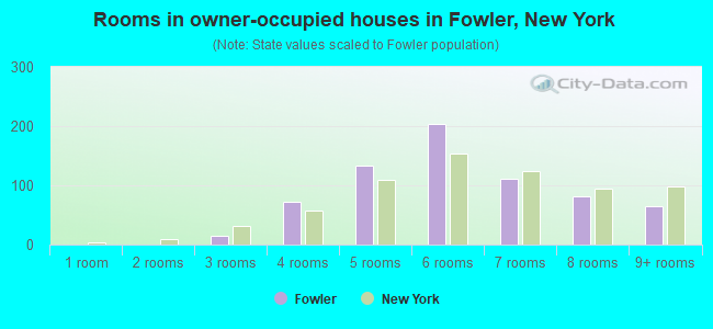 Rooms in owner-occupied houses in Fowler, New York