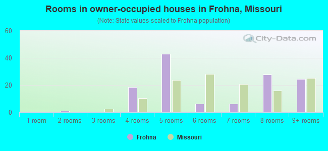 Rooms in owner-occupied houses in Frohna, Missouri