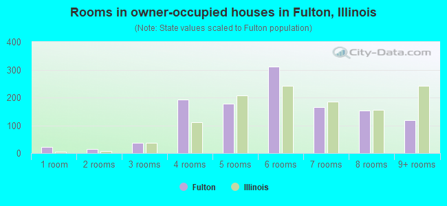 Rooms in owner-occupied houses in Fulton, Illinois