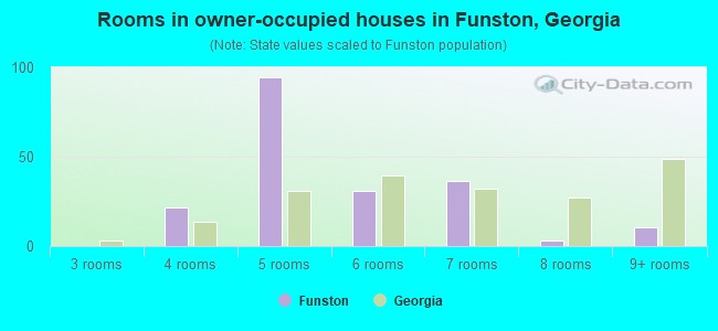 Rooms in owner-occupied houses in Funston, Georgia