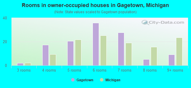 Rooms in owner-occupied houses in Gagetown, Michigan