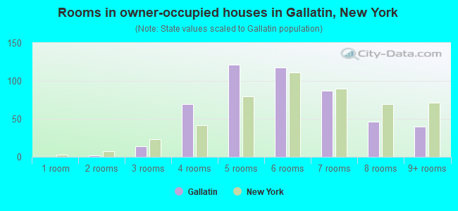 Rooms in owner-occupied houses in Gallatin, New York