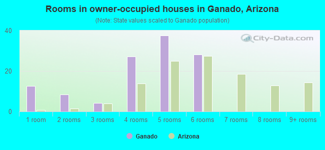 Rooms in owner-occupied houses in Ganado, Arizona