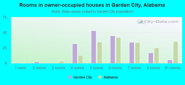 Rooms in owner-occupied houses in Garden City, Alabama
