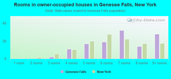 Rooms in owner-occupied houses in Genesee Falls, New York