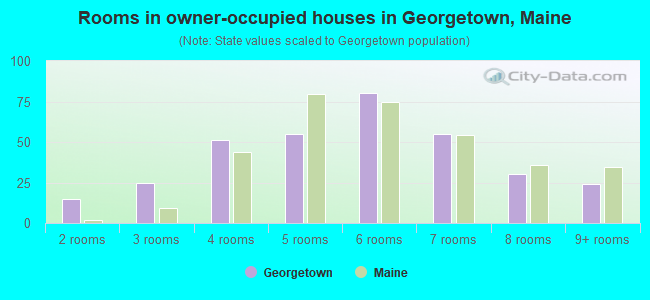 Rooms in owner-occupied houses in Georgetown, Maine