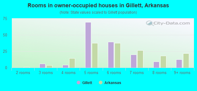 Rooms in owner-occupied houses in Gillett, Arkansas