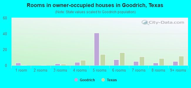 Rooms in owner-occupied houses in Goodrich, Texas