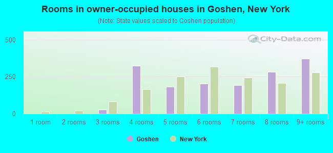Rooms in owner-occupied houses in Goshen, New York