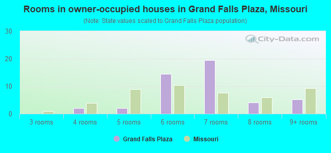 Rooms in owner-occupied houses in Grand Falls Plaza, Missouri