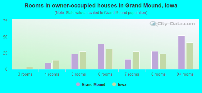 Rooms in owner-occupied houses in Grand Mound, Iowa