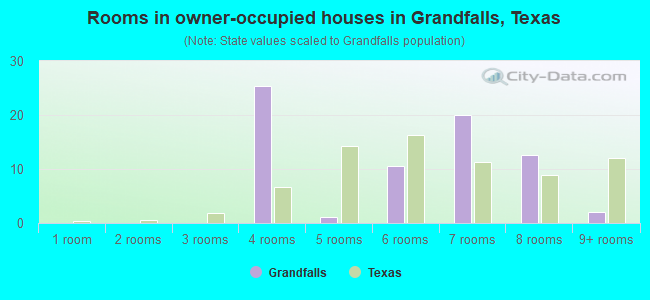 Rooms in owner-occupied houses in Grandfalls, Texas