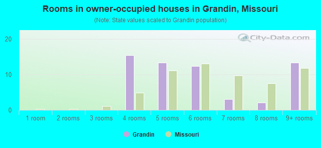 Rooms in owner-occupied houses in Grandin, Missouri