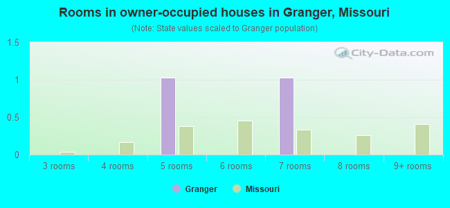 Rooms in owner-occupied houses in Granger, Missouri
