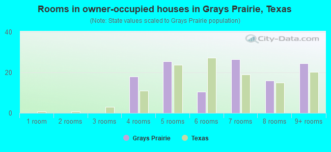 Rooms in owner-occupied houses in Grays Prairie, Texas