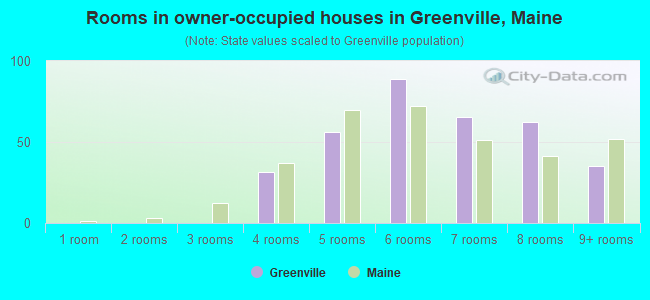 Rooms in owner-occupied houses in Greenville, Maine