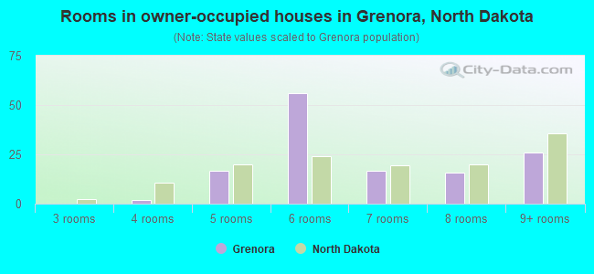 Rooms in owner-occupied houses in Grenora, North Dakota