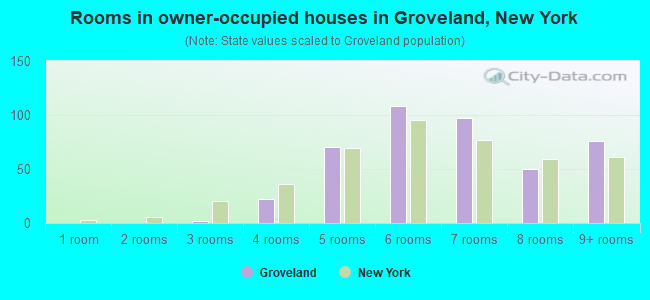 Rooms in owner-occupied houses in Groveland, New York