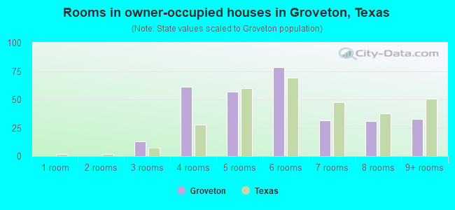 Rooms in owner-occupied houses in Groveton, Texas