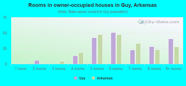 Rooms in owner-occupied houses in Guy, Arkansas