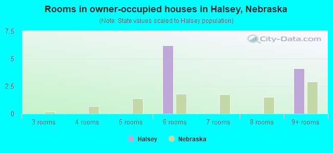 Rooms in owner-occupied houses in Halsey, Nebraska