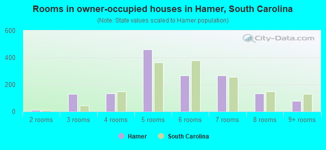 Rooms in owner-occupied houses in Hamer, South Carolina