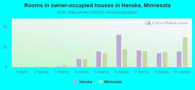 Rooms in owner-occupied houses in Hanska, Minnesota