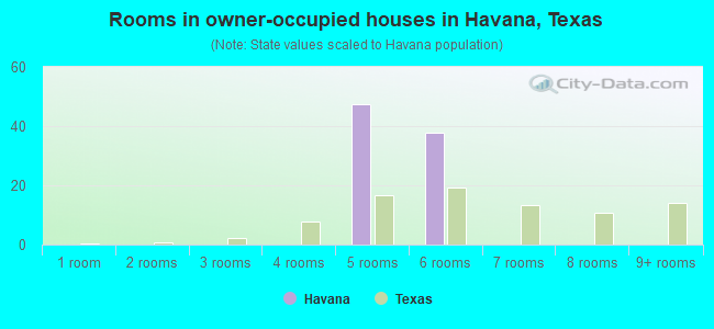 Rooms in owner-occupied houses in Havana, Texas