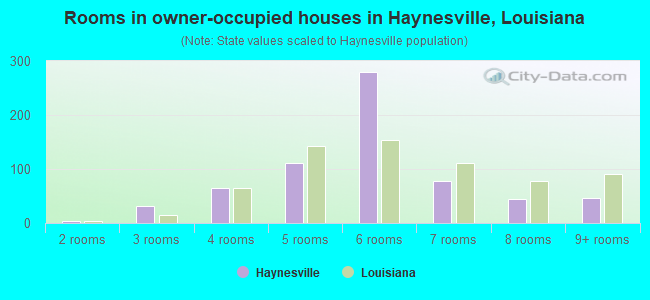 Rooms in owner-occupied houses in Haynesville, Louisiana