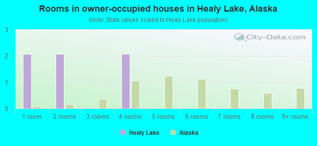 Rooms in owner-occupied houses in Healy Lake, Alaska